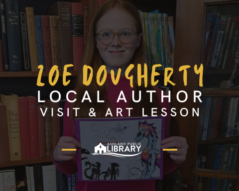 Zoe Dougherty Local Author Visit & Art Lesson